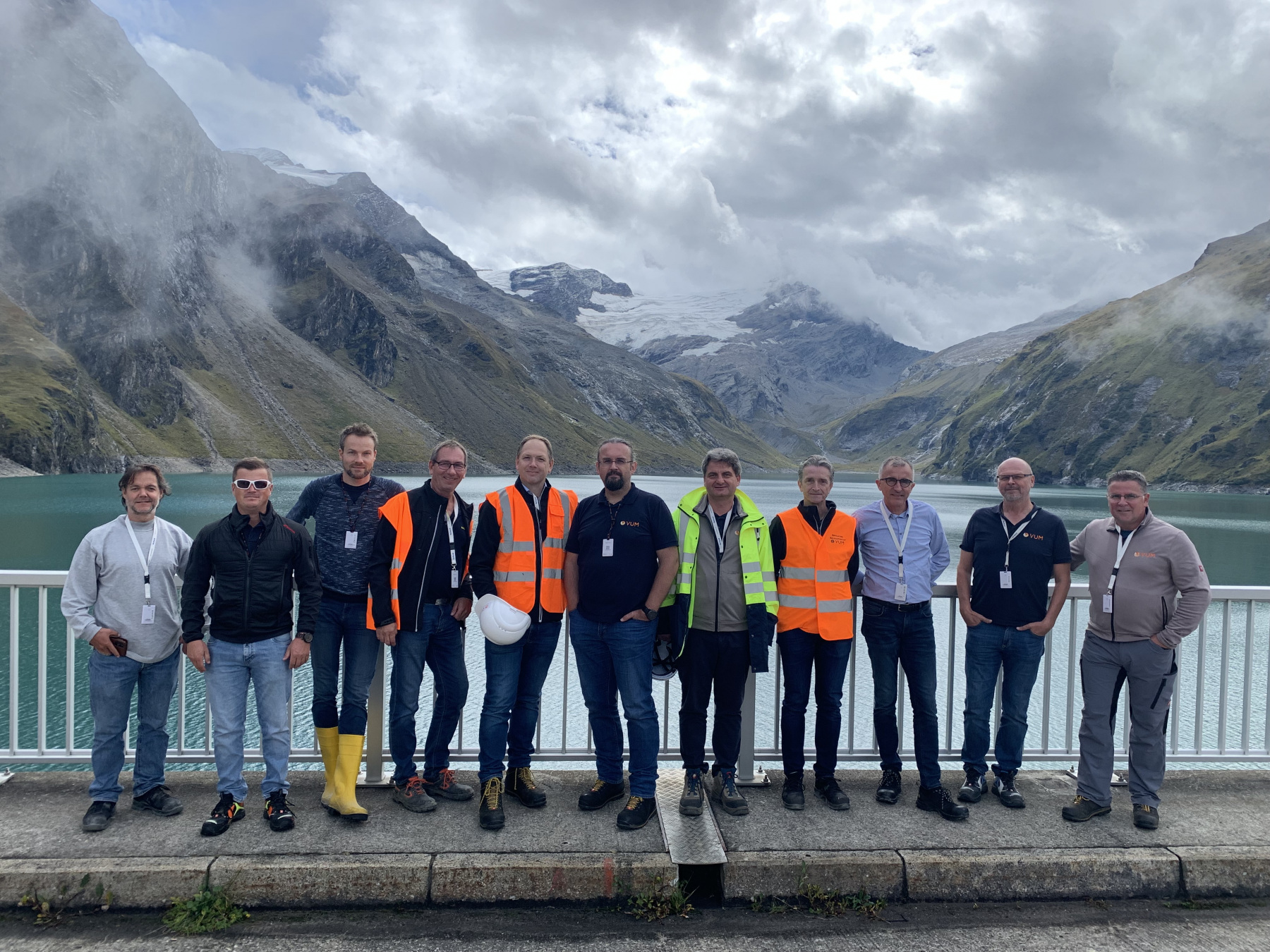 IMG_3659 Unser ÖBA-Team beim Besuch der Baustelle Limberg III (Sept. 2022)